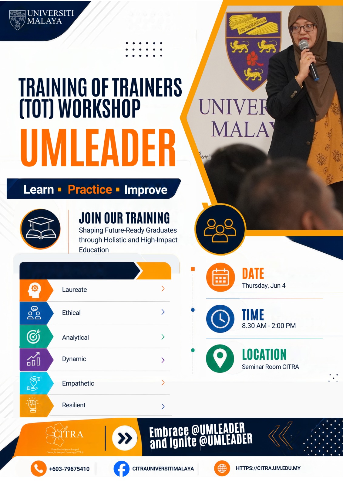 UMLEADER 2.0 ToT Workshop (Series 2)